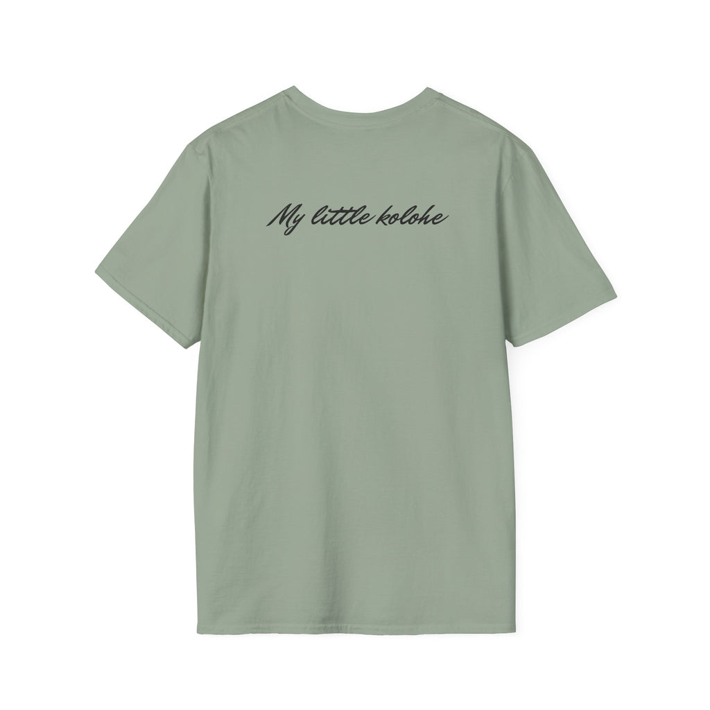 Personalized Pet Photo Polaroid Tee – Floral Frame, Custom Name