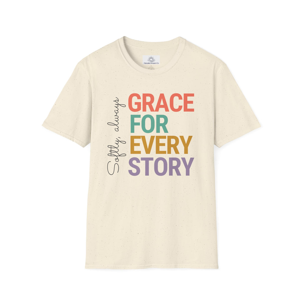 Grace For Every Story T-Shirt | Inspirational Faith Typography