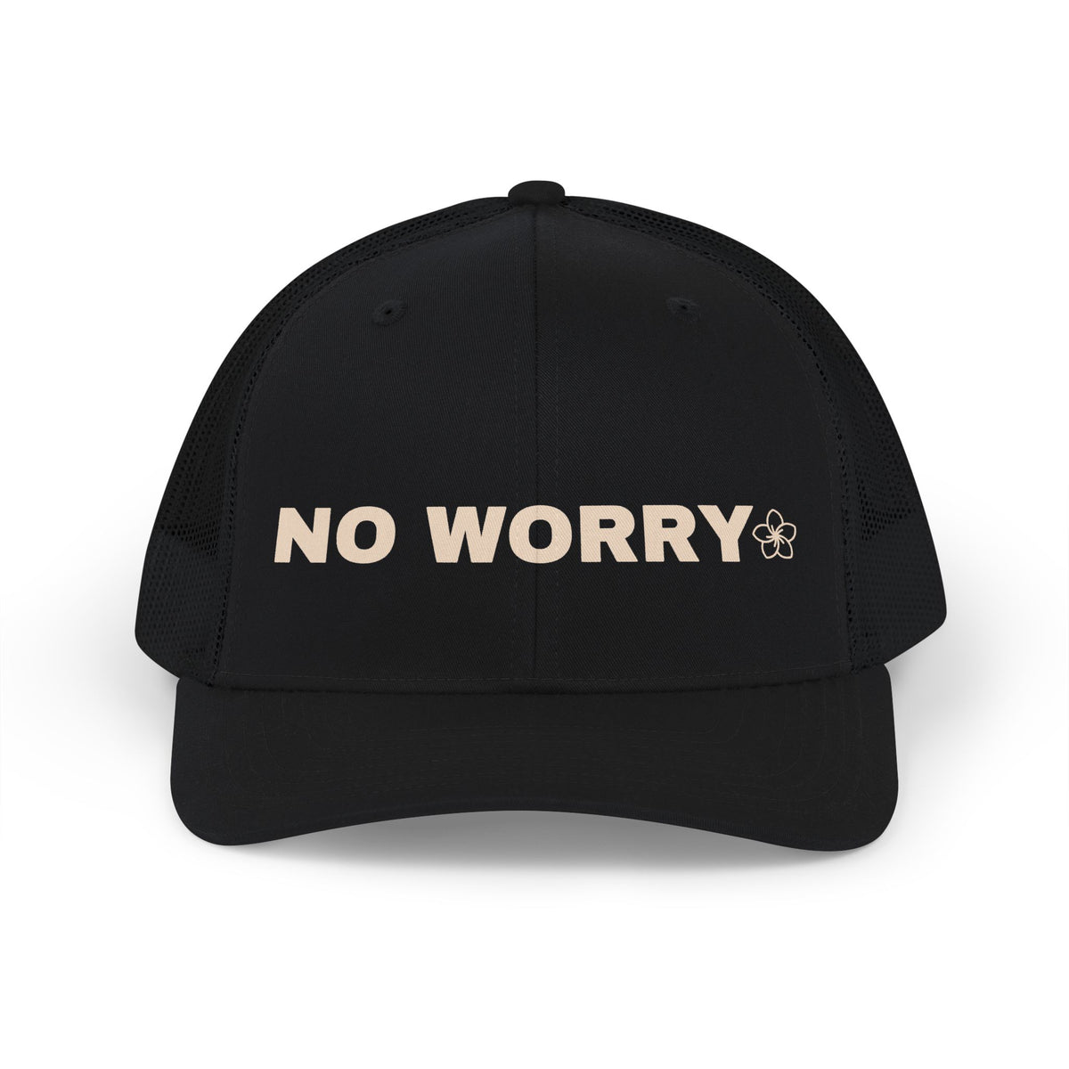 No Worry Snapback Trucker Cap — Casual Lightweight Mesh Hat