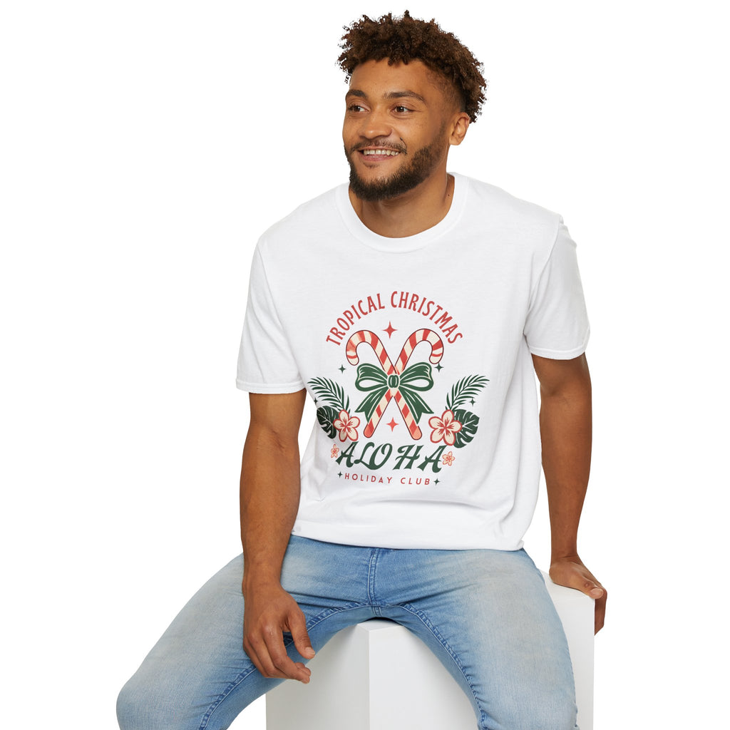 Tropical Christmas Aloha T-Shirt – Hawaiian Holiday Tee