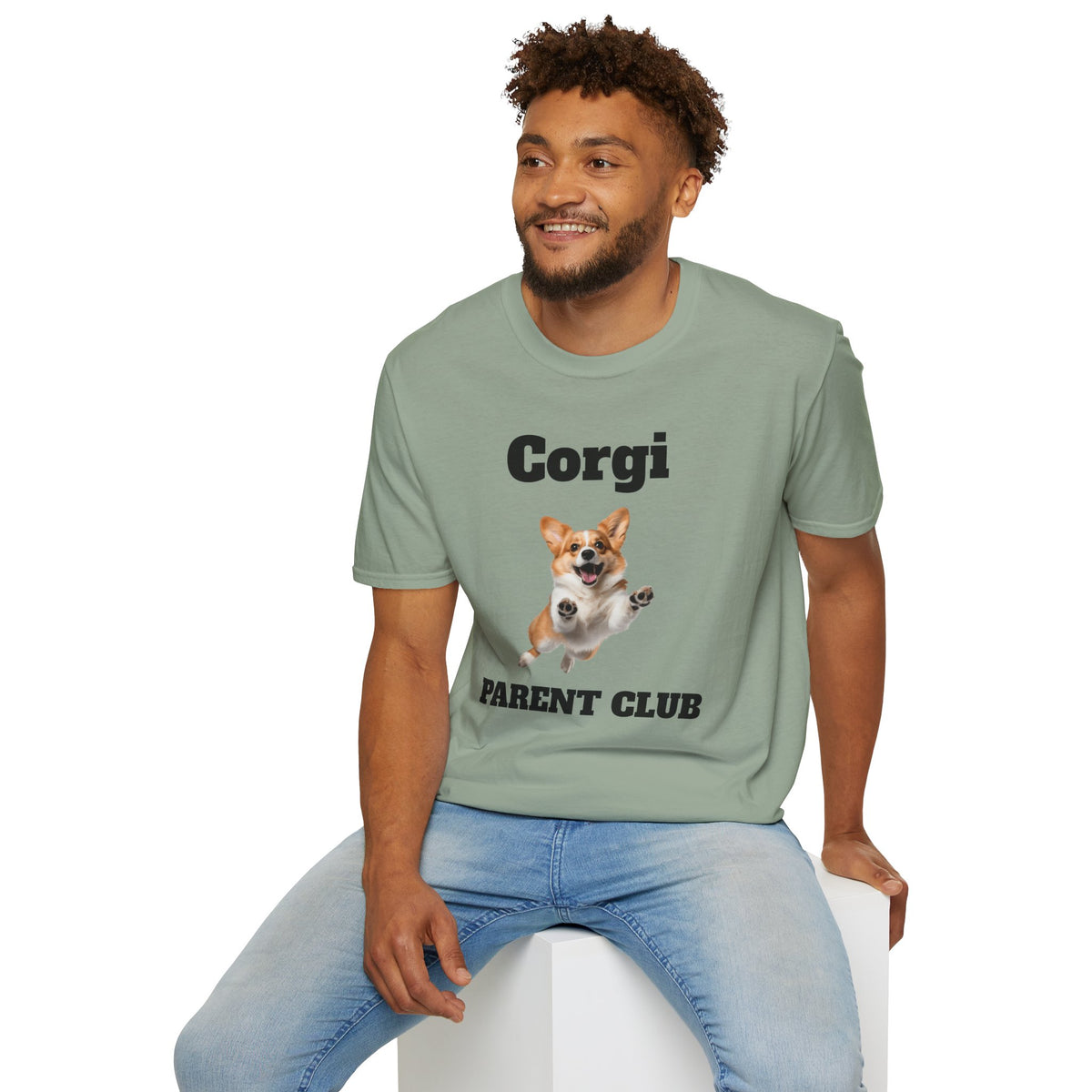 Custom Pet Parent Tee – Personalized Photo & Breed Text
