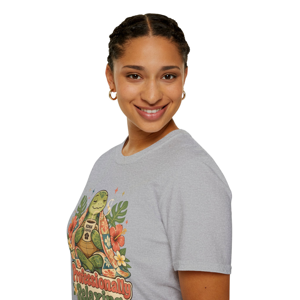 Professionally Relaxing Turtle T-Shirt