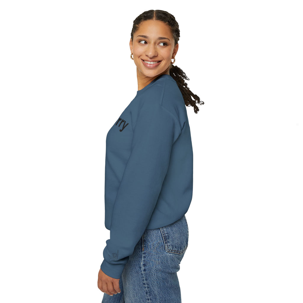 No Worry Crewneck Sweatshirt