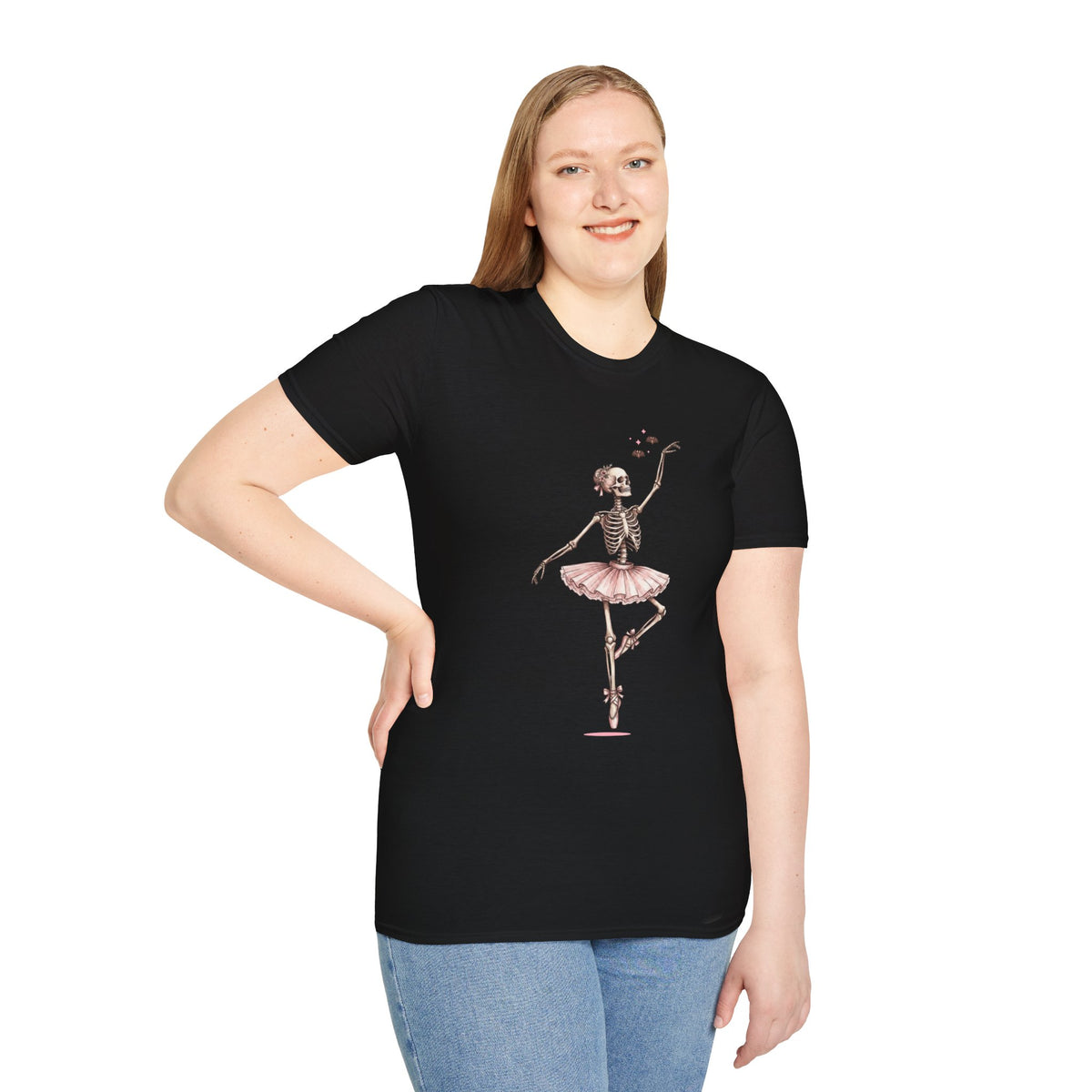 Skeleton Ballerina T-Shirt – Ballet Dance Graphic