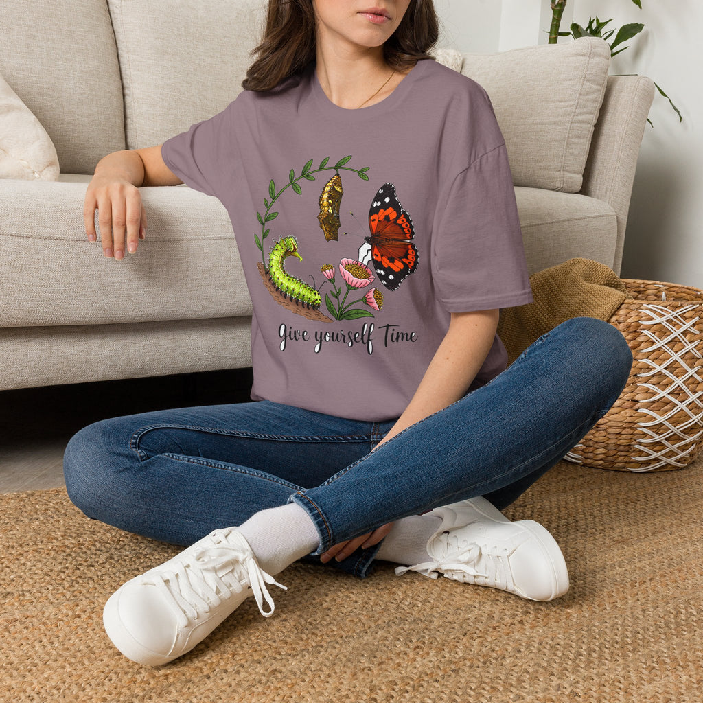 Give Yourself Time Kamehemeha Butterfly Transformation T-Shirt