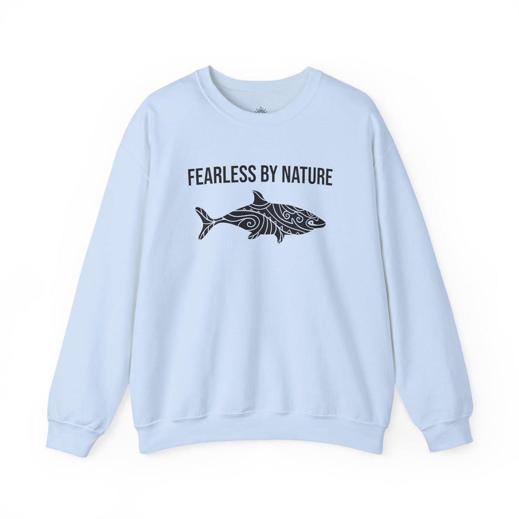Fearless by Nature Tribal Shark Crewneck Sweatshirt