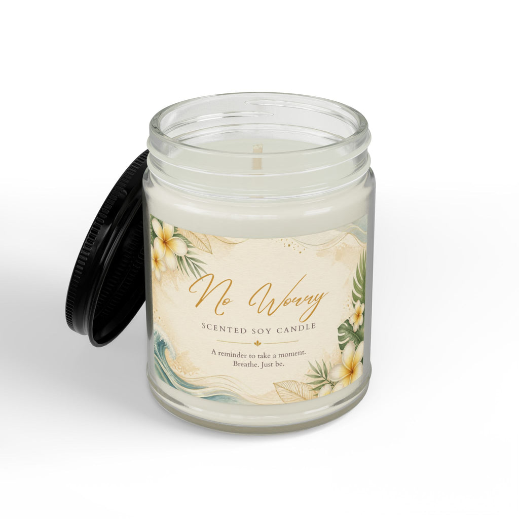 No Worry Hawaiian-Inspired Self-Care Candle