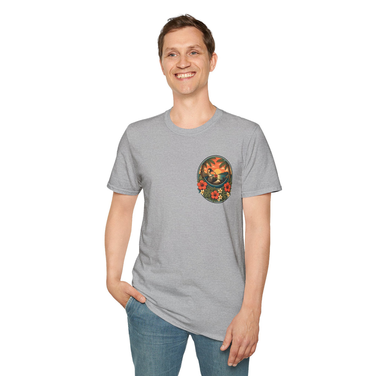 Silly Goose Surf Club Shirt – Retro Hawaiian Nēnē