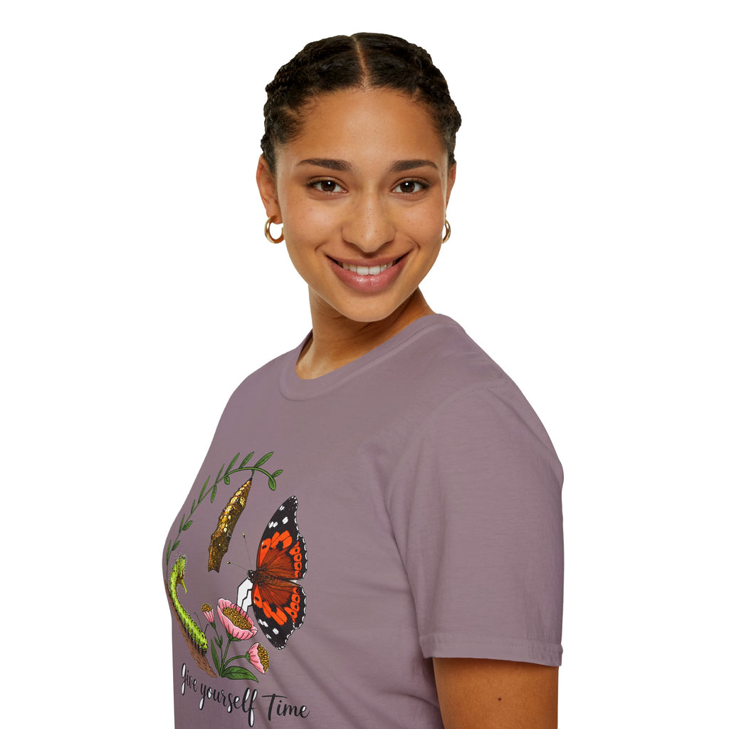 Give Yourself Time Kamehemeha Butterfly Transformation T-Shirt