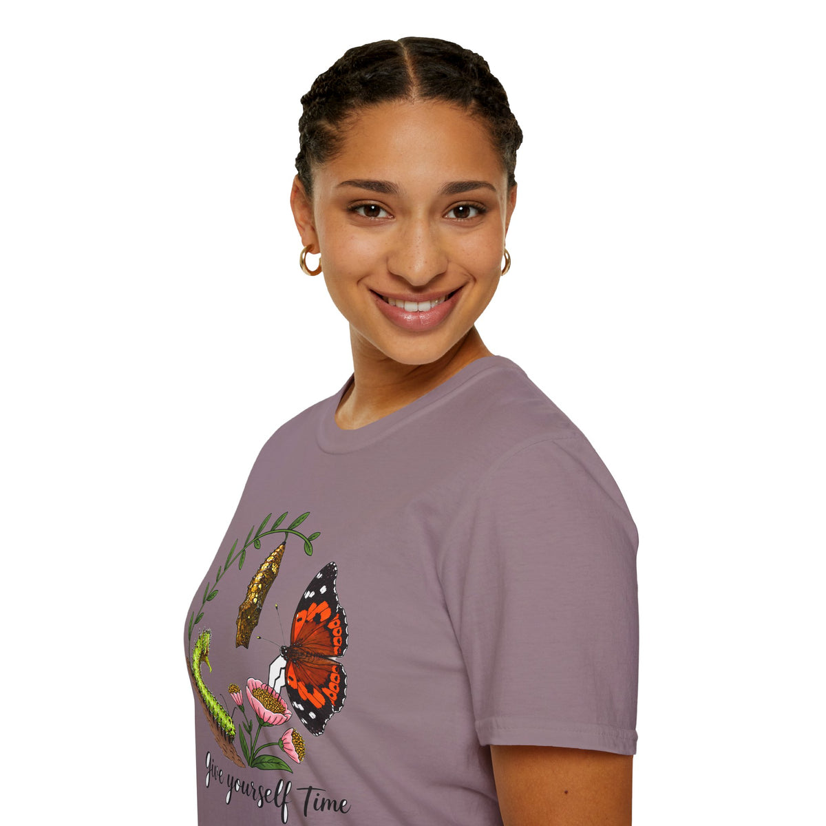 Give Yourself Time Kamehemeha Butterfly Transformation T-Shirt