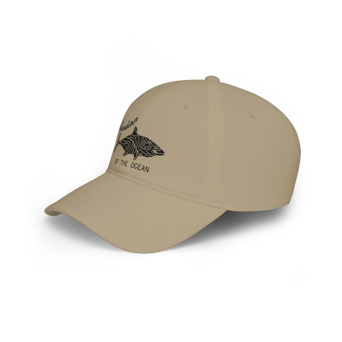 Ocean Guardian Tribal Shark Cap – Embroidered Ocean Hat