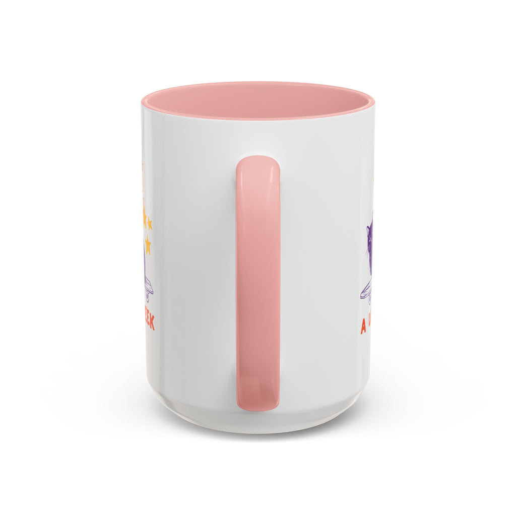 “It’s Been a Long Week” Cat on Skateboard Coffee Mug