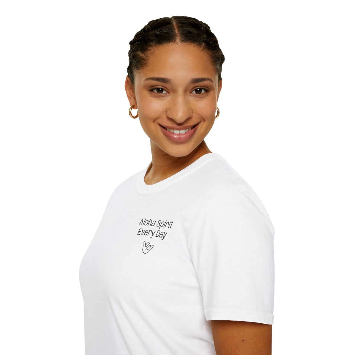 Aloha Spirit Every Day T-Shirt — Minimal Shaka Beach