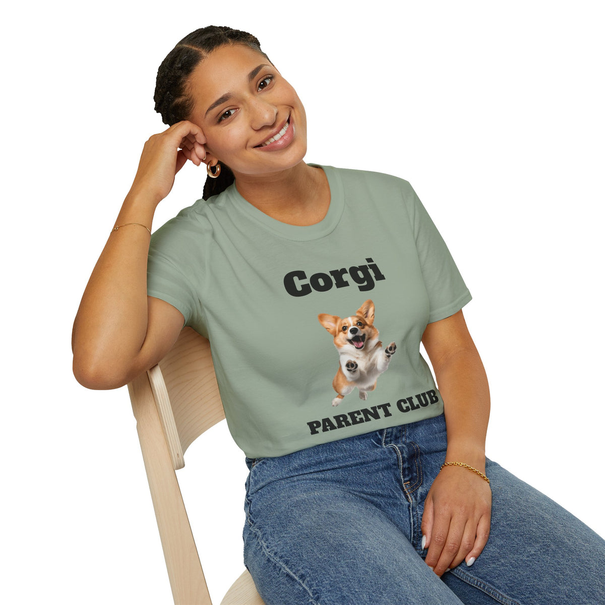 Custom Pet Parent Tee – Personalized Photo & Breed Text