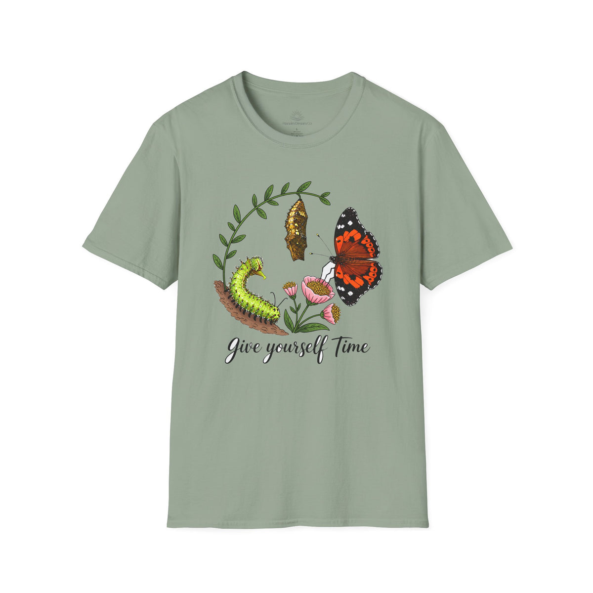 Give Yourself Time Kamehemeha Butterfly Transformation T-Shirt