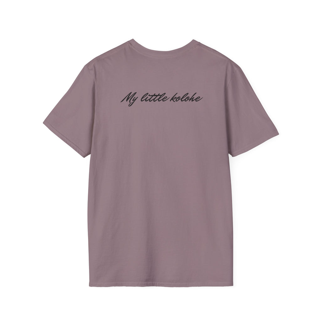 Personalized Pet Photo Polaroid Tee – Floral Frame, Custom Name