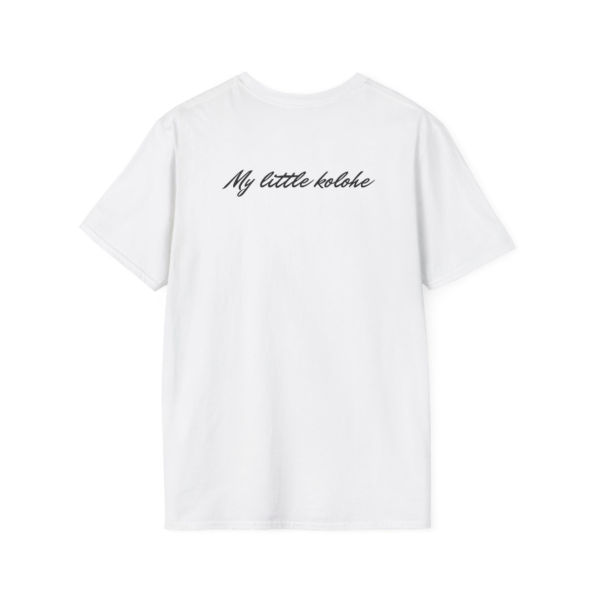 Personalized Pet Photo Polaroid Tee – Floral Frame, Custom Name
