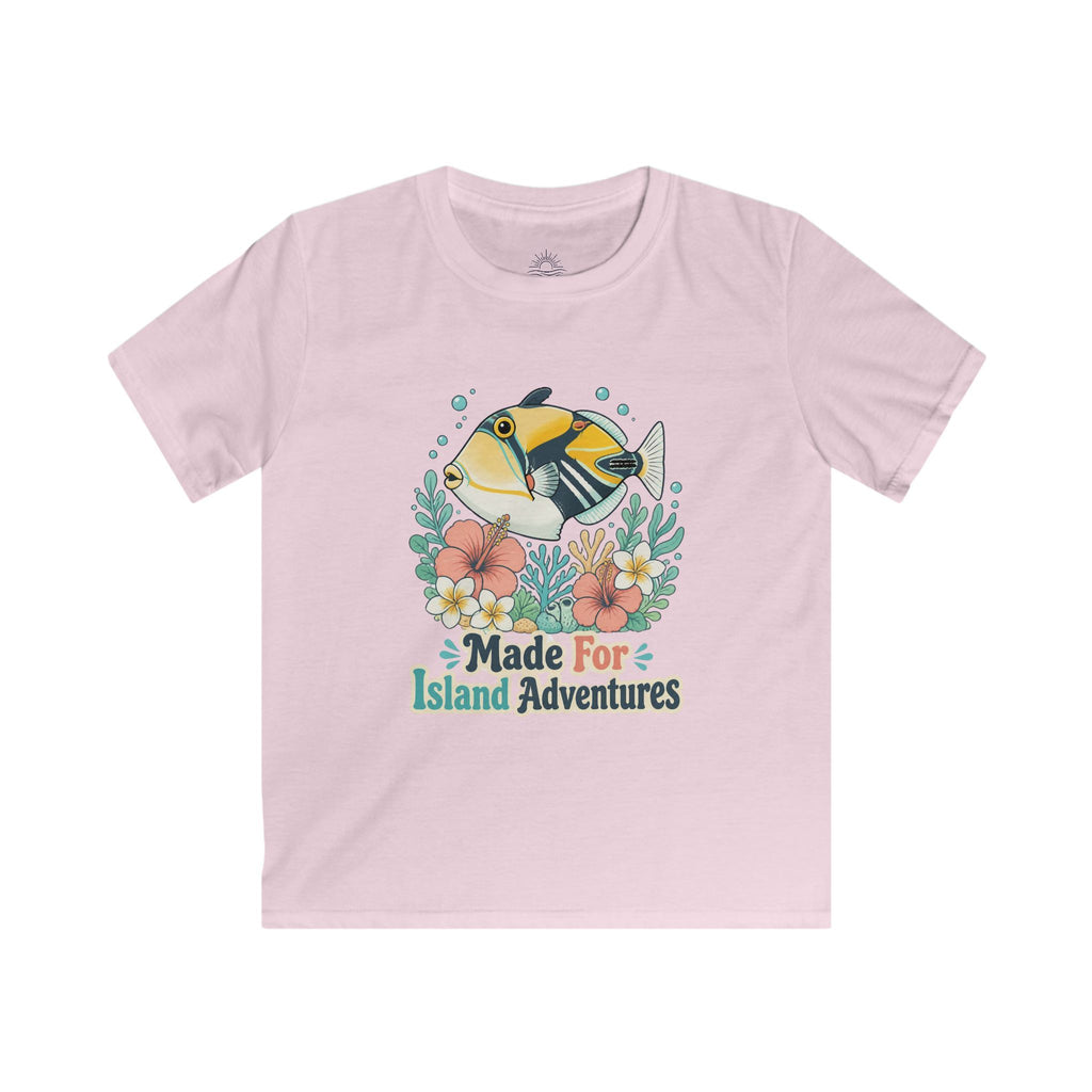 Kids “Island Adventures” Humuhumunukunukuāpuaʻa Fish Tee