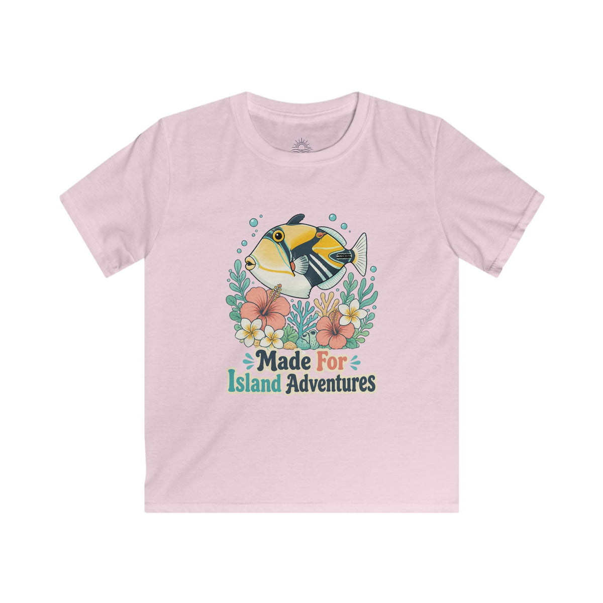 Kids “Island Adventures” Humuhumunukunukuāpuaʻa Fish Tee