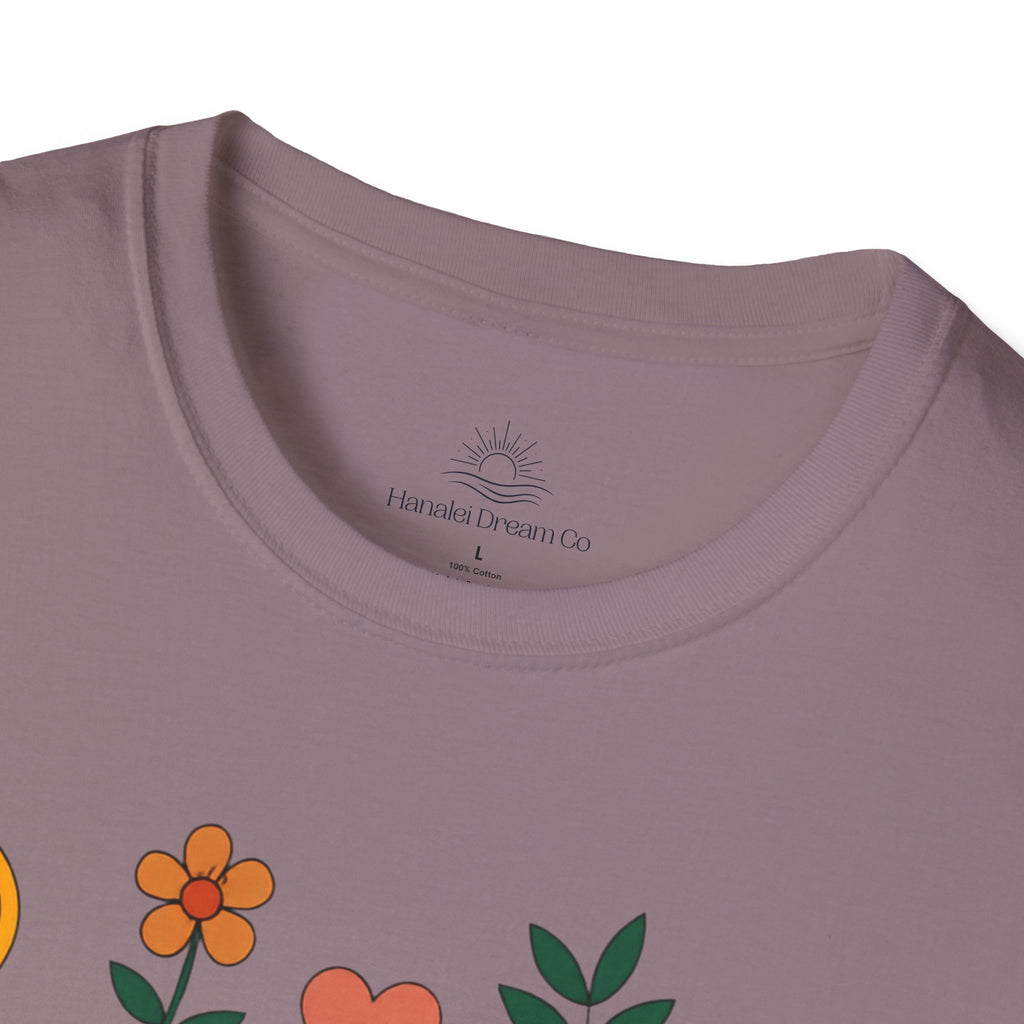 Kind People Change the World T-Shirt | Peace Flower Heart Rose Hands