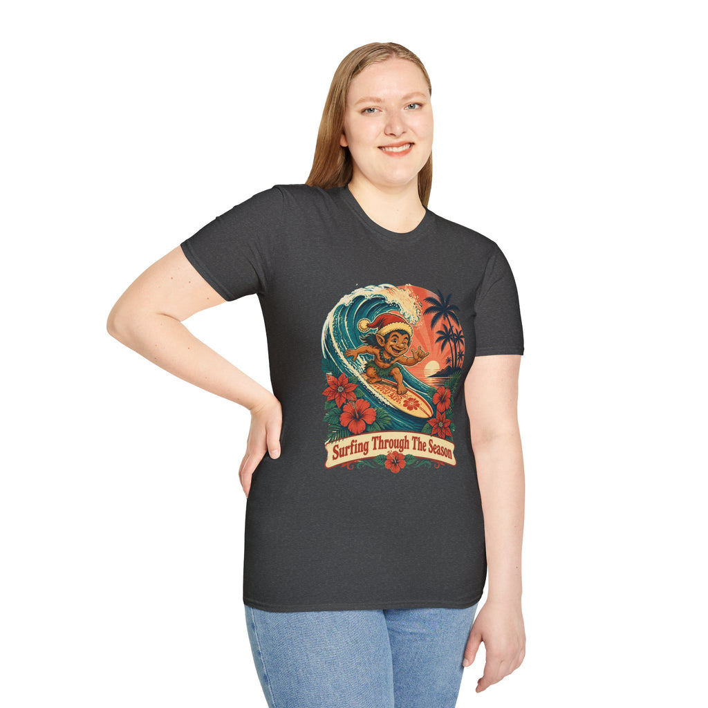 Menehune Surfing Through the Season T-Shirt