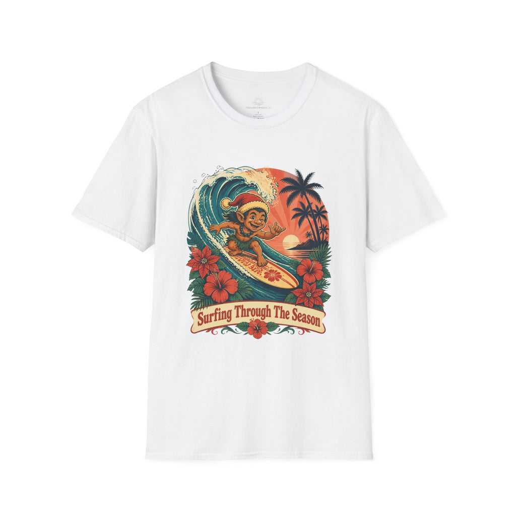 Menehune Surfing Through the Season T-Shirt