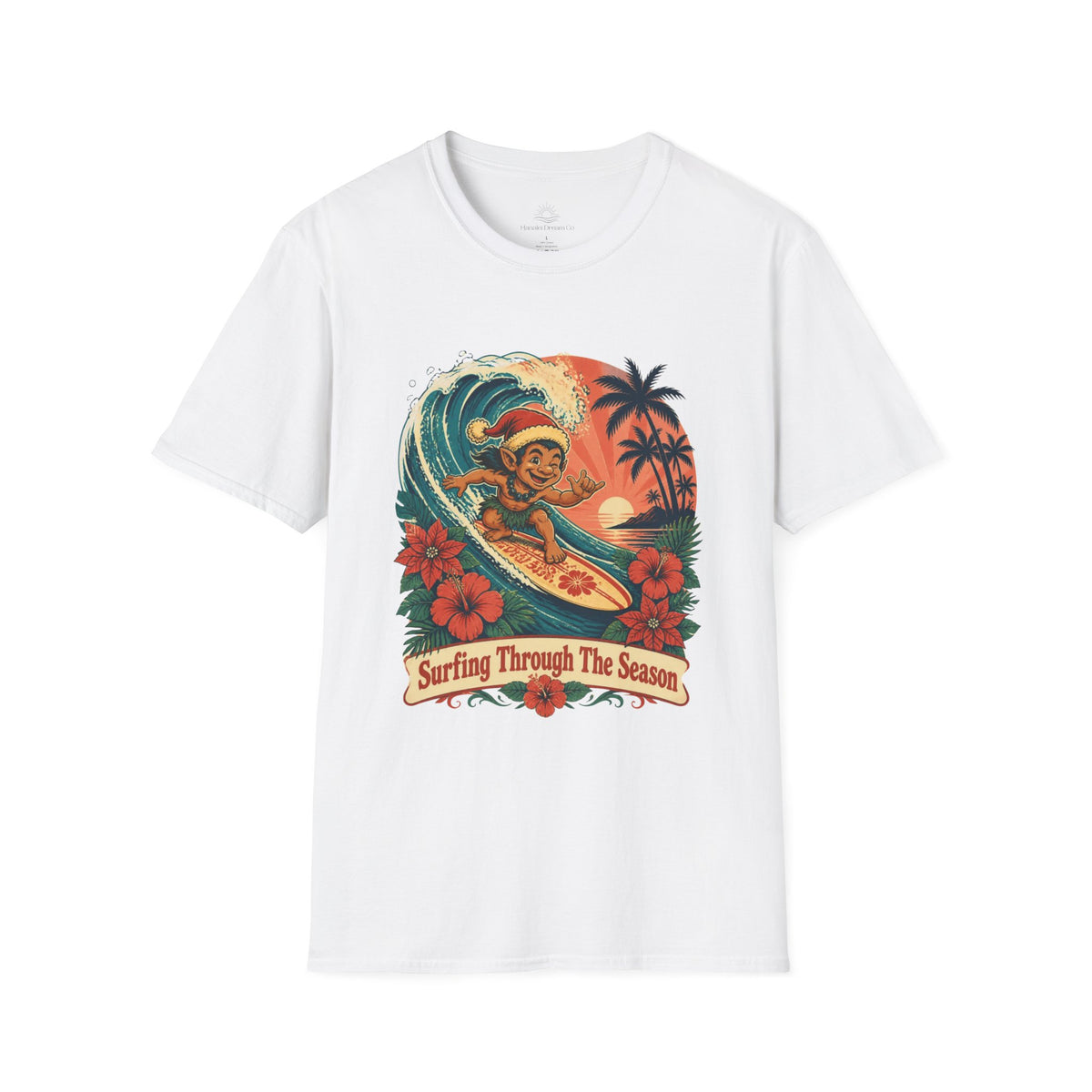 Menehune Surfing Through the Season T-Shirt