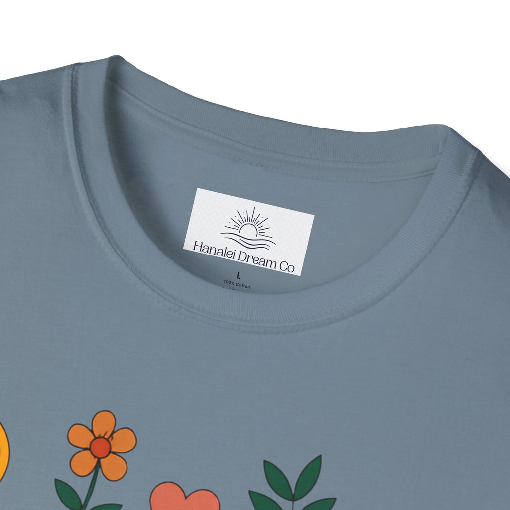 Kind People Change the World T-Shirt | Peace Flower Heart Rose Hands