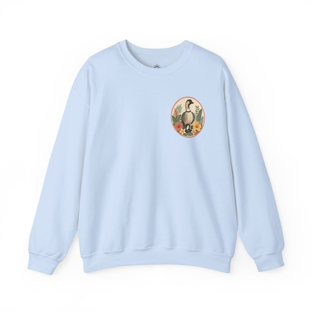 Vintage Goose Floral Crewneck – “Chaos Persists” Design
