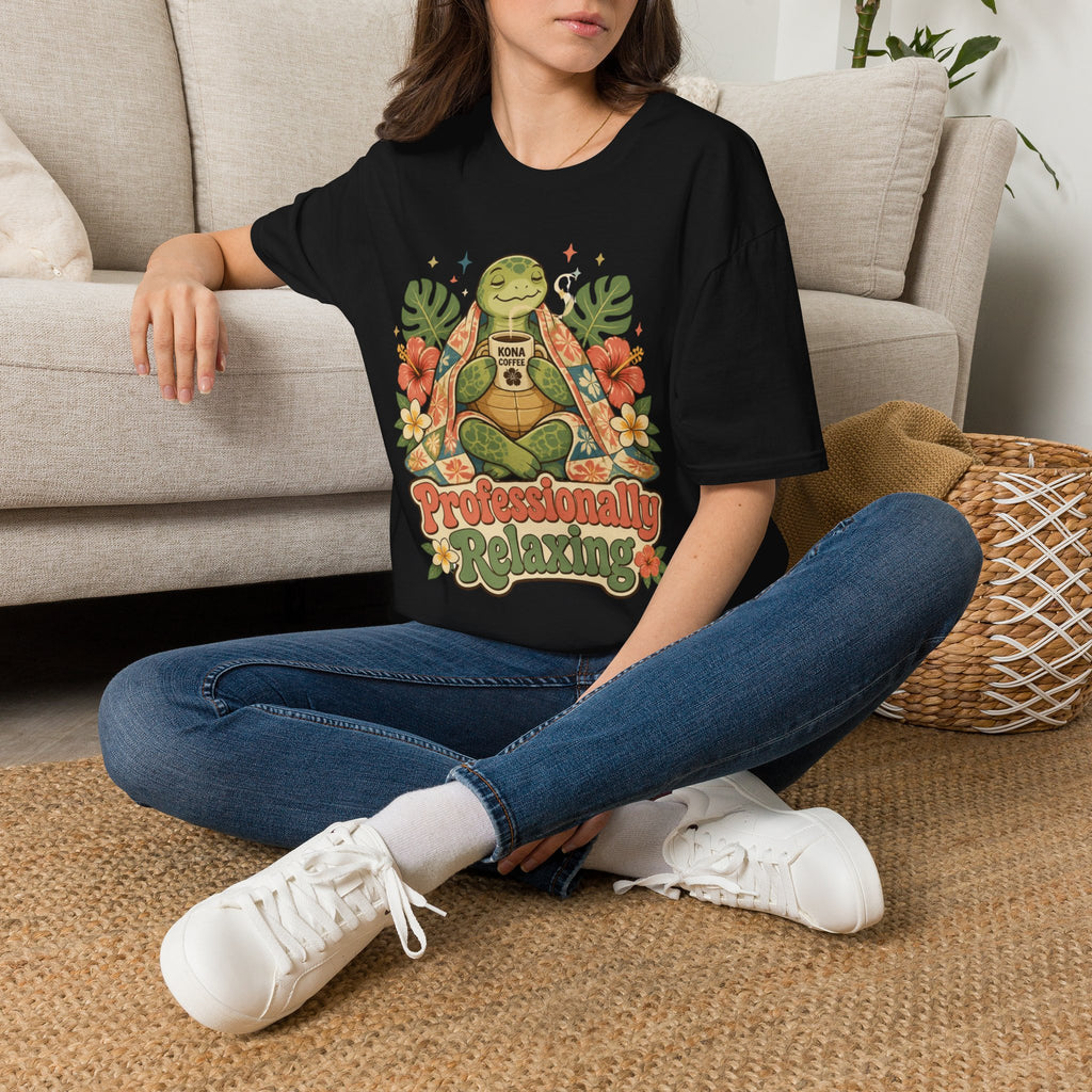 Professionally Relaxing Turtle T-Shirt