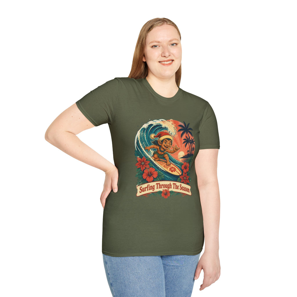 Menehune Surfing Through the Season T-Shirt