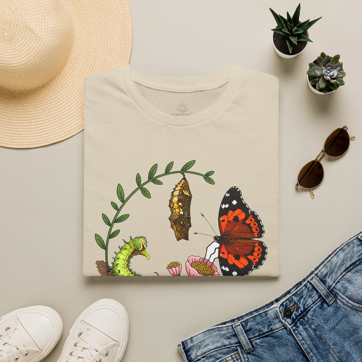 Give Yourself Time Kamehemeha Butterfly Transformation T-Shirt