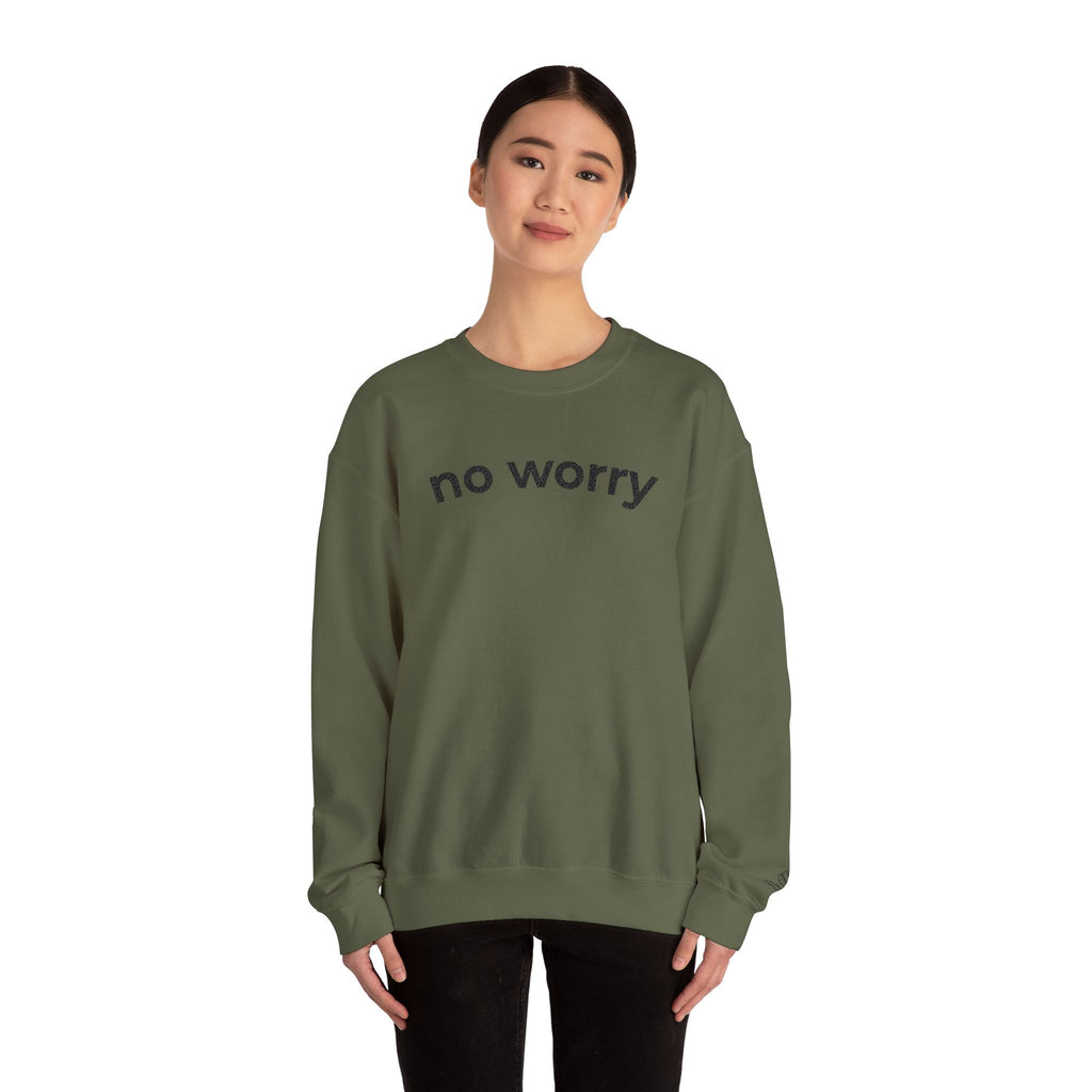 No Worry Crewneck Sweatshirt