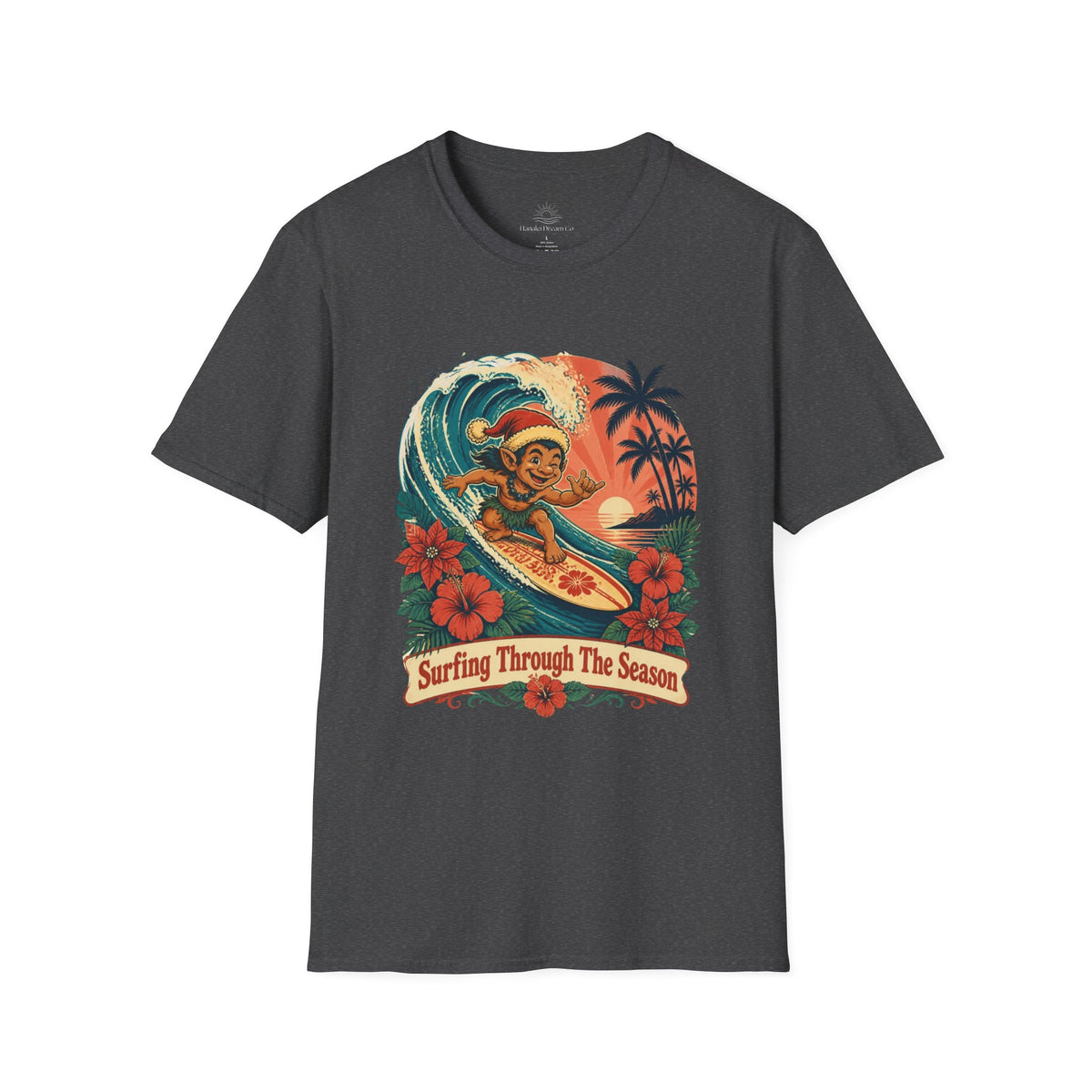 Menehune Surfing Through the Season T-Shirt