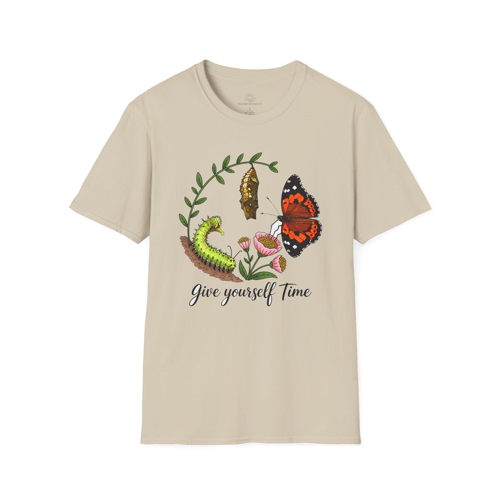 Give Yourself Time Kamehemeha Butterfly Transformation T-Shirt