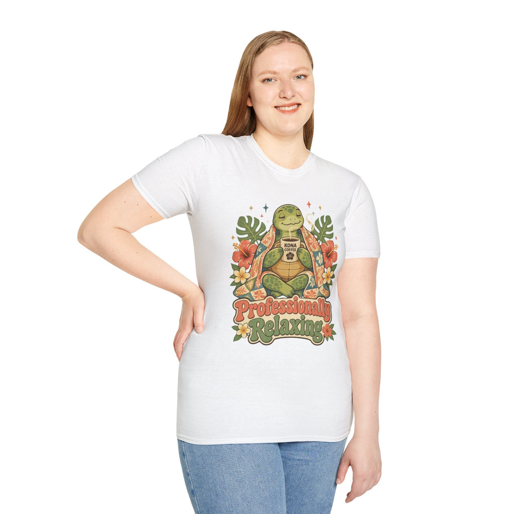 Professionally Relaxing Turtle T-Shirt