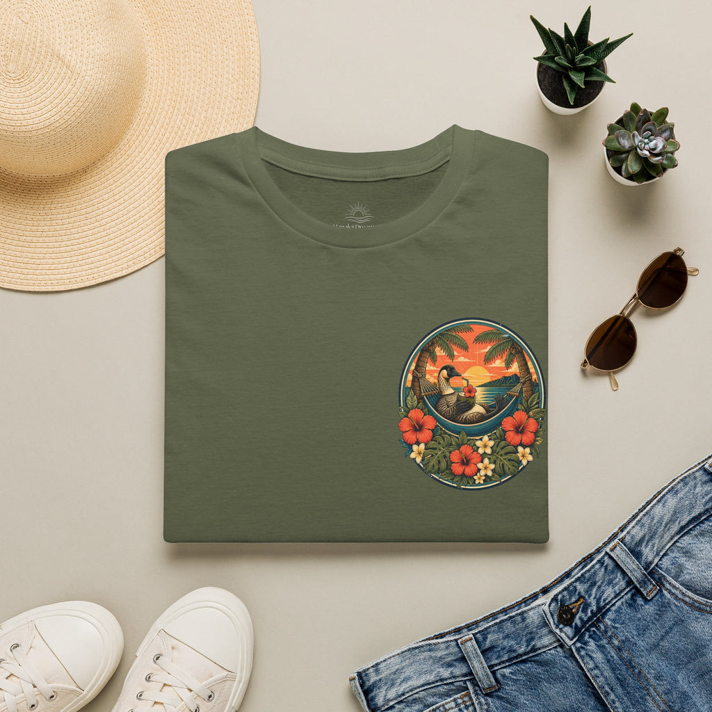 Silly Goose Surf Club Shirt – Retro Hawaiian Nēnē