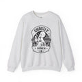 Ghostly Diner Sweatshirt — Vintage Halloween Ghost Café Crewneck
