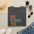 Be Kind To Quiet Hearts Cotton T-Shirt | Kindness Typography