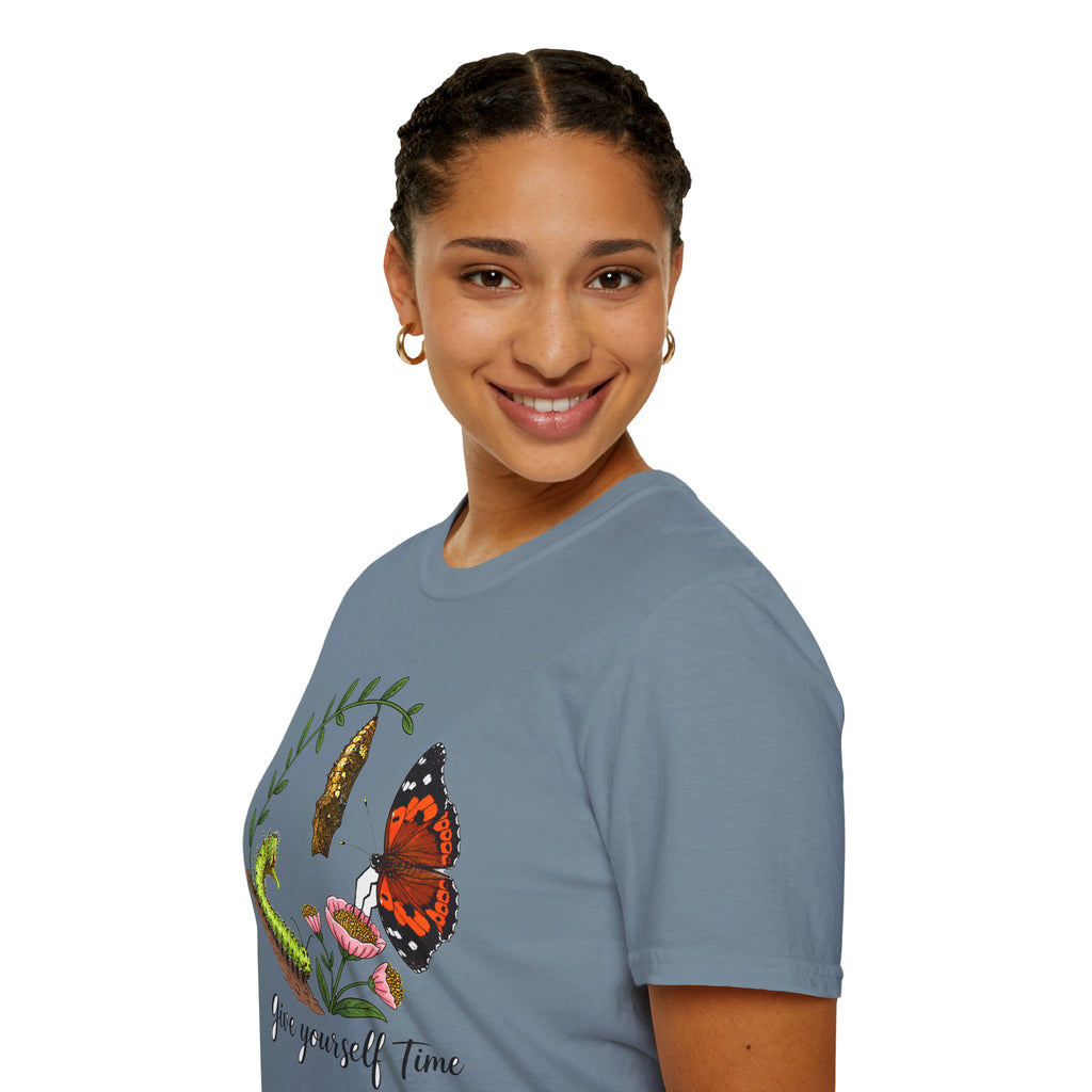 Give Yourself Time Kamehemeha Butterfly Transformation T-Shirt