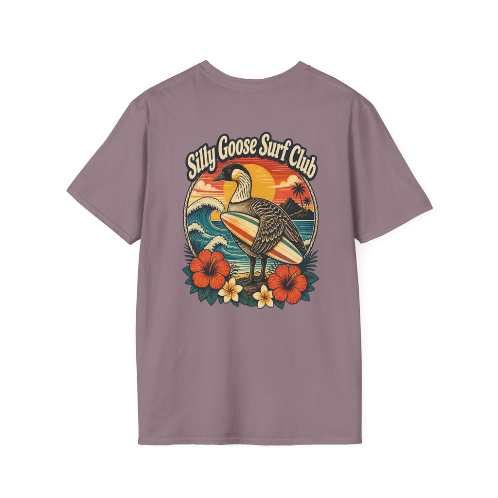 Silly Goose Surf Club Shirt – Retro Hawaiian Nēnē