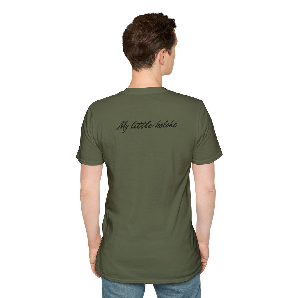 Personalized Pet Photo Polaroid Tee – Floral Frame, Custom Name