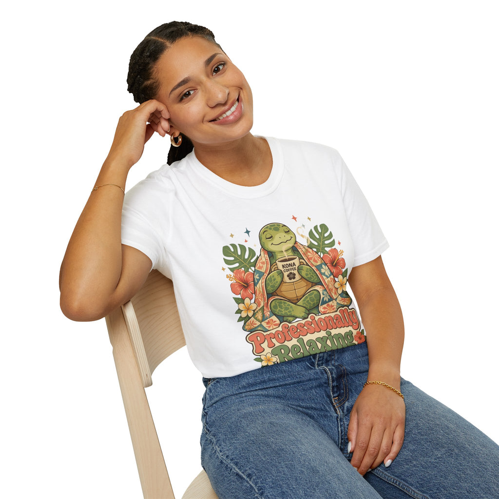 Professionally Relaxing Turtle T-Shirt
