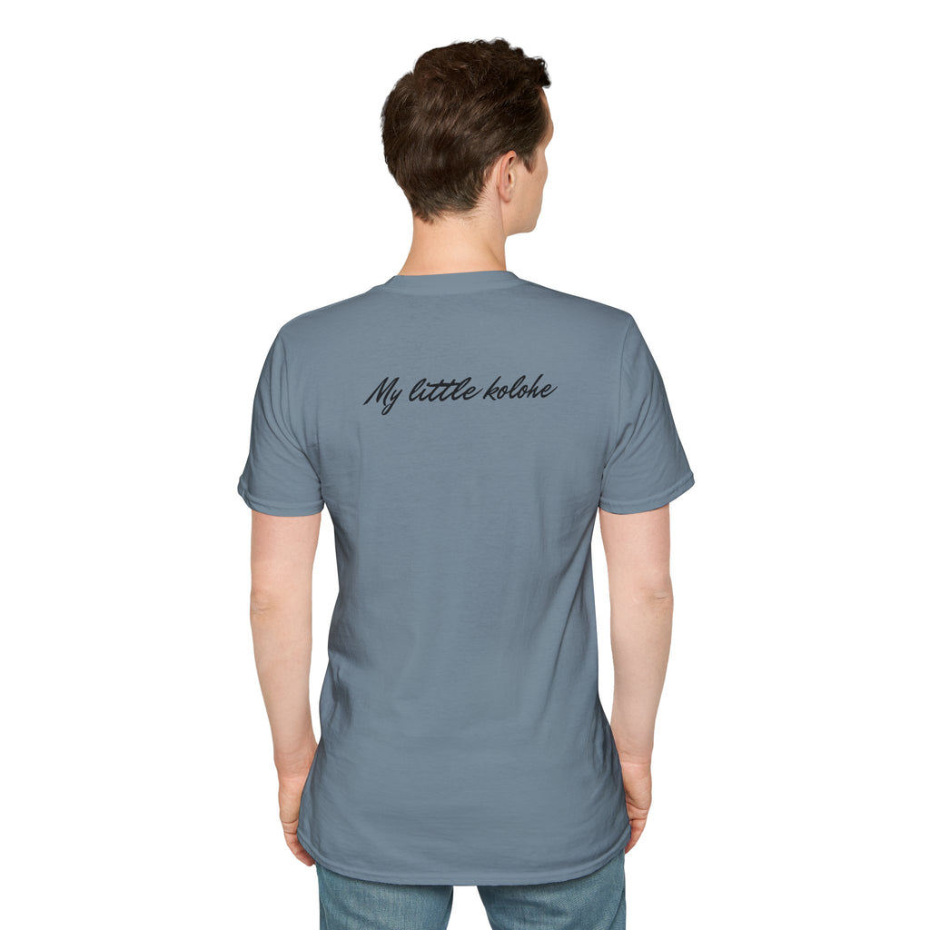 Personalized Pet Photo Polaroid Tee – Floral Frame, Custom Name