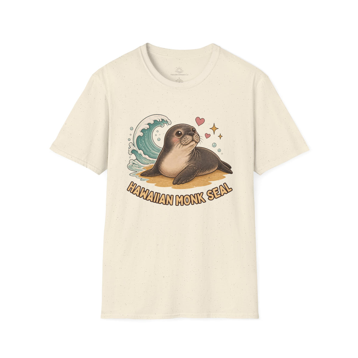 Hawaiian Monk Seal Graphic Shirt – Cute Ocean Design