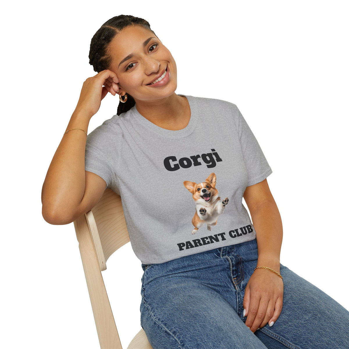 Custom Pet Parent Tee – Personalized Photo & Breed Text