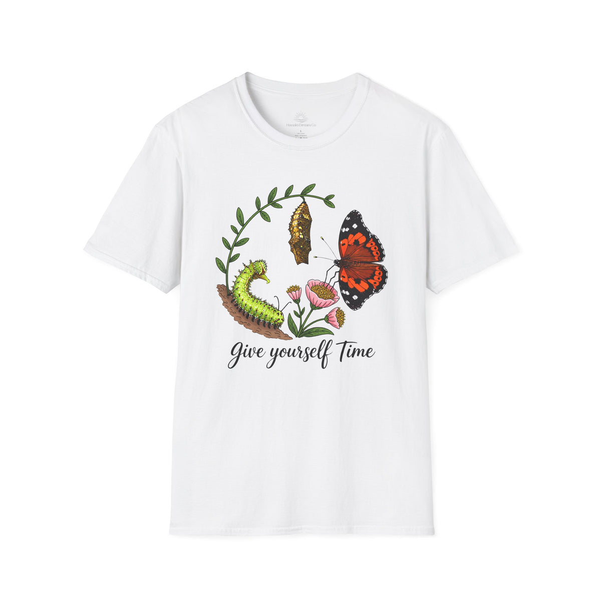 Give Yourself Time Kamehemeha Butterfly Transformation T-Shirt