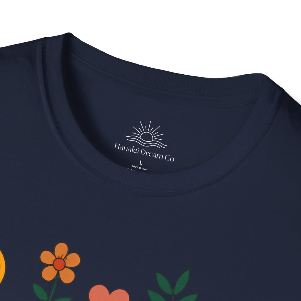 Kind People Change the World T-Shirt | Peace Flower Heart Rose Hands