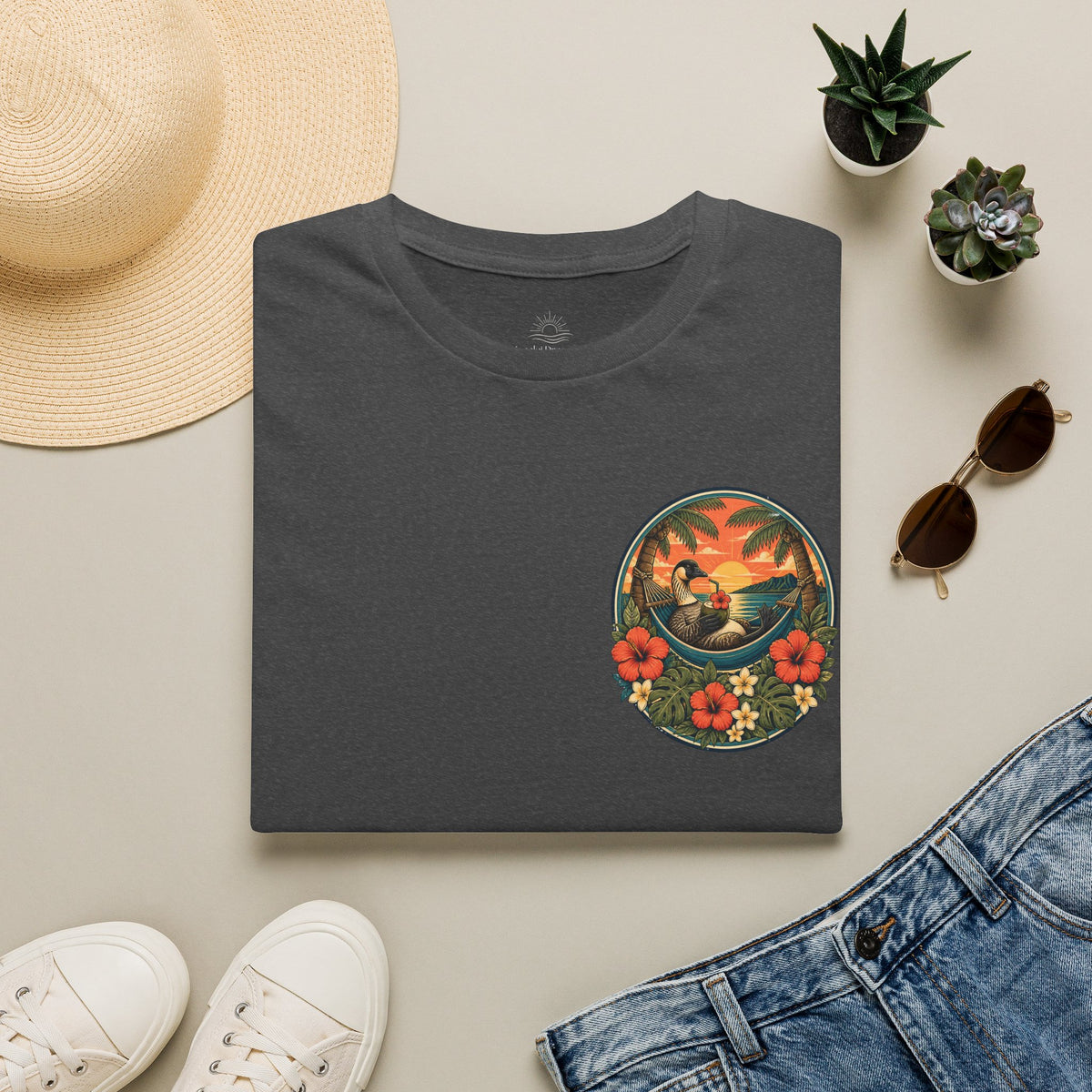 Silly Goose Surf Club Shirt – Retro Hawaiian Nēnē