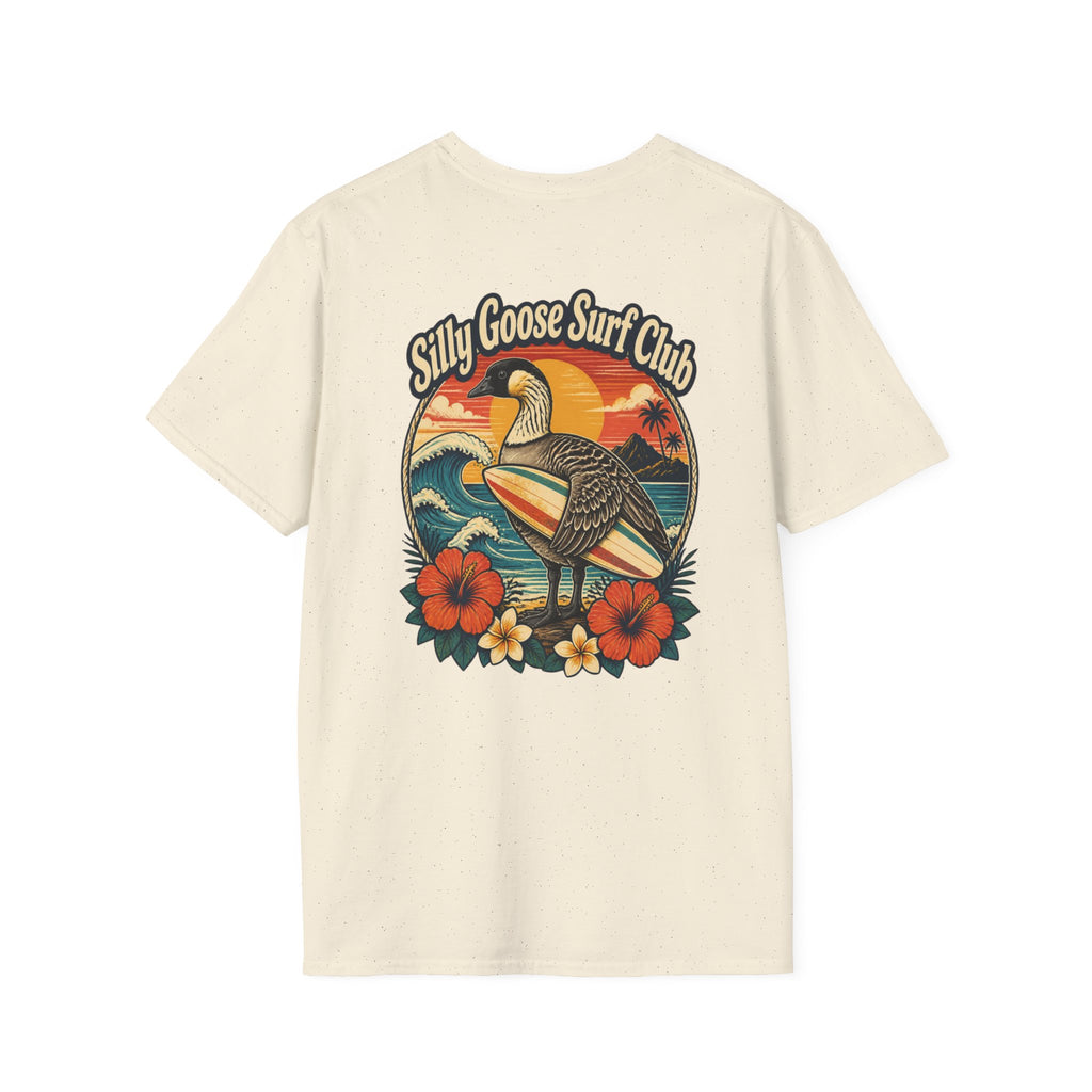 Silly Goose Surf Club Shirt – Retro Hawaiian Nēnē